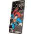DC Comics Superman Vintage Action pose pattern Galaxy S21 Ultra 5G Skin